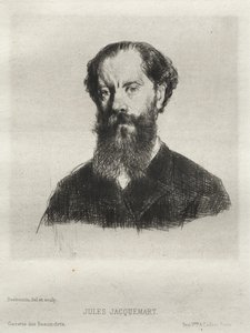 Jules Jacquemart, 1876. by Marcellin Gilbert Desboutin