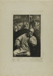 Pierre Puvis de Chavannes, Portre ve Kompozisyon by Marcellin Gilbert Desboutin