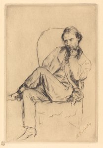 Oturan by Marcellin Gilbert Desboutin