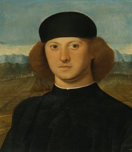 ALVISE DE FRANCESCHI OLDUĞU DÜŞÜNÜLEN GENÇ BİR ADAMIN PORTRESİ