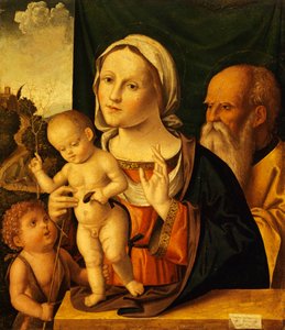 Kutsal konuşma, Marco Palmezzano (yaklaşık 1459-1539), 52x61 cm