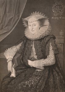 Mary Sidney, Pembroke Kontesi, 1614, 1904 by Marcus Garret Gheeraerts the Younger