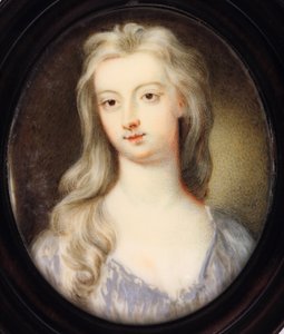 Lady Catherine (Katherine) Hyde, Queensberry Düşesi (emaye) by Margaret 1740 c.1815 Smith