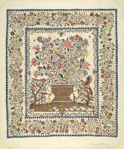 Aplike ve İşlemeli Nevresim by Margaret Concha