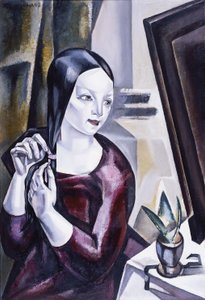Aynanın önündeki kadın, 1922