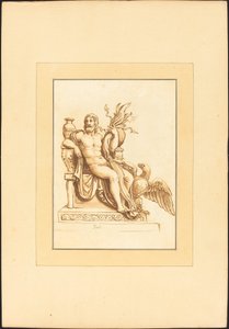 Jüpiter by Maria Catharina Prestel after Giulio Romano