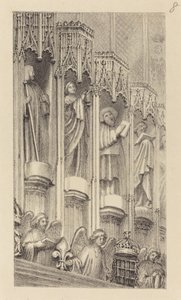 Yedinci Henry Şapeli, Westminster Abbey Mimarisindeki Heykeller