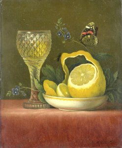 Limonlu ve Kesme Camlı Natürmort by Maria Margaretha van Os