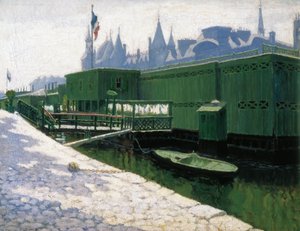 Paris'te yeşil banyolar by Maria Pidelaserra Brias