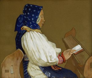 Slovak Kadın Duada, Vazcecz, Macaristan, 1907