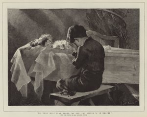 Git yalnız oynamalısın oğlum, kız kardeşin cennette by Marianne Stokes