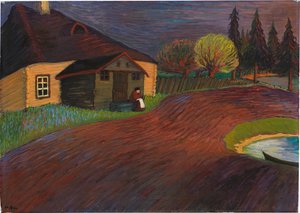Hafıza, 1907-1908. by Marianne von Werefkin