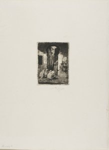 Tanca, Oturan Araplar by Mariano Fortuny y Marsal