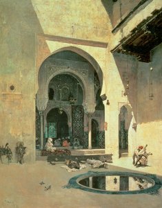 Elhamra Mahkemesi by Mariano José María Bernardo (1838 74) Fortuny y Carbó