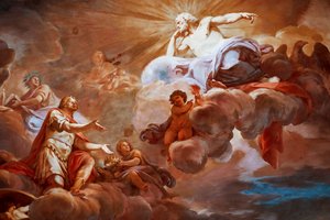 Romulus, Jüpiter tarafından Olympus