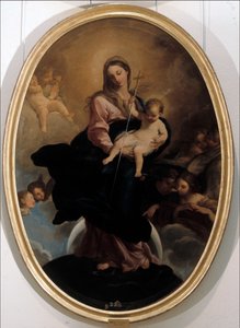 Madonna ve Çocuk,18. yüzyıl (tablo) by Mariano Salvador de Maella
