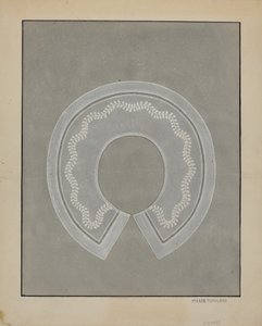 İşlemeli Keten Yaka, c. 1936.
