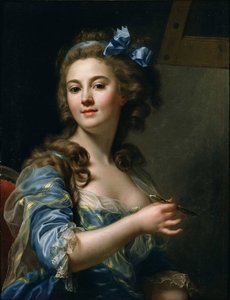 ""Otoportre"" Tablosu Marie-Gabrielle Capet (1761-1818) 1783 Ulusal Batı Sanatı Müzesi, Tokyo Japonya by Marie Gabrielle Capet