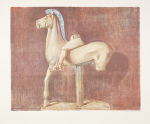 Arkaik Yunan Binicilik Heykeli (Atina)