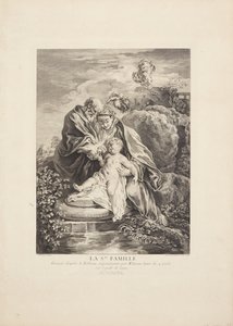 Kutsal Aile (La Ste Famille) by Marie Jeanne Renard Dubos