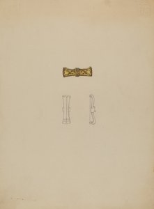 Broş, ç. 1936. by Marie Mitchell
