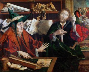 La parabole du gerant malhonnete - Adaletsiz Vekilharç Benzetmesi, Reymerswaele, Marinus Claesz, van (yaklaşık 1490-1567