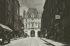 Paris: Rue de Birague (s/b fotoğraf)