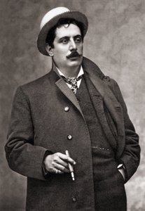 Müzisyen besteci Giacomo Puccini