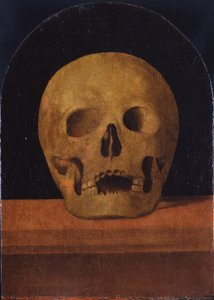 Hatıra mori. Triptikin arka yüzü, 1500