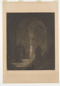 Bir caminin sundurma by Marius Bauer (signed by artist)