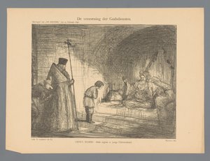 Dinlerin Uzlaşması (nesne üzerindeki başlık) by Marius Bauer