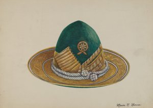 İspanyol Güneybatısı: Şapka, c. 1937.