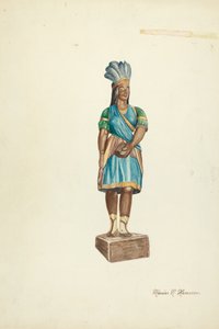 Ahşap Kızılderili Kadın, 19351942.