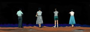 Night Lives Scene 11, 2016 (dijital medya) by Marjorie Weiss