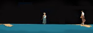 Night Lives Scene 2, 2016 (dijital medya) by Marjorie Weiss