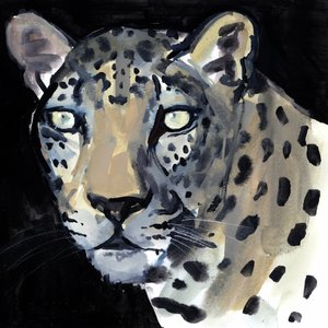 Gece, 2015, (kağıt üzerine sulu boya) by Mark Adlington