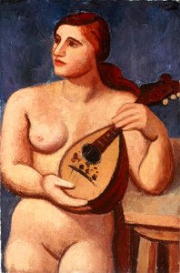 Mandolin ile çıplak