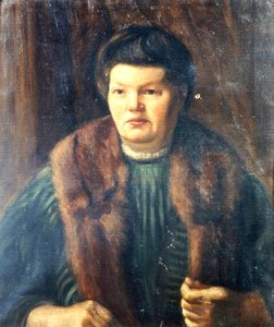 Sanatçının Annesi, 1909 dolayları (tuval üzerine yağlı boya) by Mark Gertler