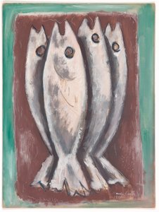 deniz hayaletleri by Marsden Hartley
