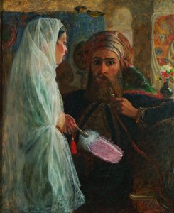 Nargile İçen (gemiye serilmiş tuval üzerine yağlıboya)