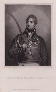 Sir Thomas Picton, Waterloo Savaşı