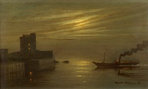 Broughty Kalesi - Mehtap Sahnesi