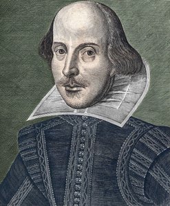 William Shakespeare'in Portresi (1564 - 1616). by Martin Droeshout