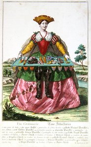 A Shoemaker, c.1735 (renkli gravür) by Martin Engelbrecht