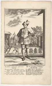 Tatar yayı tutan adam. by Martin Engelbrecht