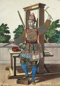Assemblage des nouveau manouvries habilles Martin Engelbrecht (1684-1756), Almanya
