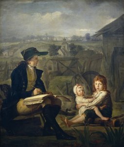 Werther çocukları çiziyor, 1796