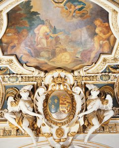 Noah ve ailesi Şapelde, Chateau de Fontainebleau, Fransa