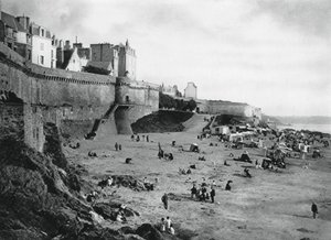 Saint-Malo, Fransa, Brittany, 1937 by Martin Hurlimann