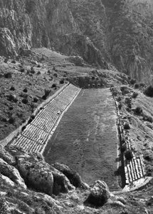 Stadyum, Delphi, Yunanistan, 1937.